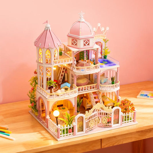 Windsor Castle | DIY Miniature House Kit 3D Wooden Model DIY Gift Puzzle