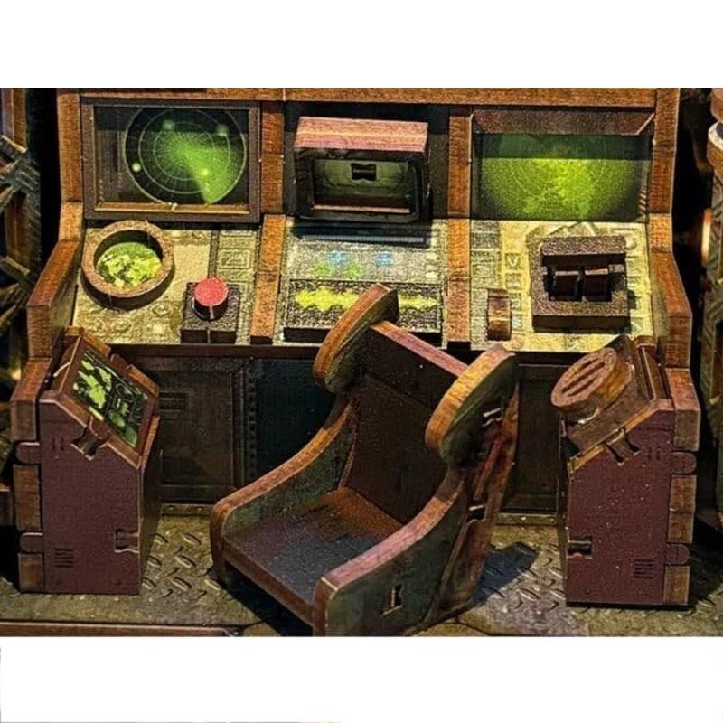 Deep Sea Adventure | DIY Book Nook Miniature House Kit 3D Wooden Model DIY Gift Puzzle
