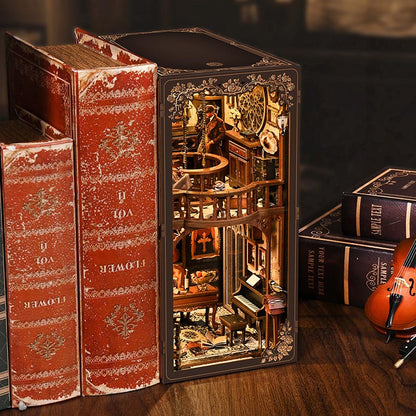 Detective's Study | DIY Book Nook Miniature House Kit 3D Wooden Model DIY Gift Puzzle