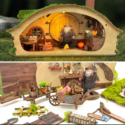 The Magic Ring House | DIY Miniature House Kit 3D Wooden Model DIY Gift Puzzle