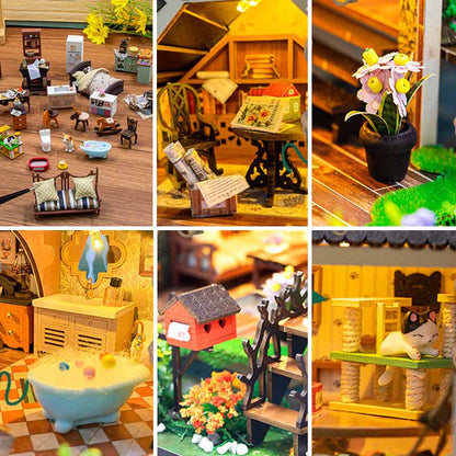 Fairytale Forest | DIY Miniature House Kit 3D Wooden Model DIY Gift Puzzle
