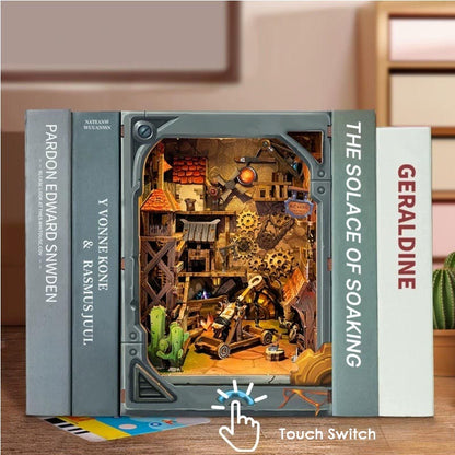 Treasure Mining Zone | DIY Book Nook Miniature House Kit 3D Wooden Model DIY Gift Puzzle