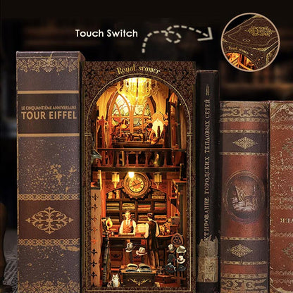 Royal Tailor Shop | DIY Book Nook Miniature House Kit 3D Wooden Model DIY Gift Puzzle