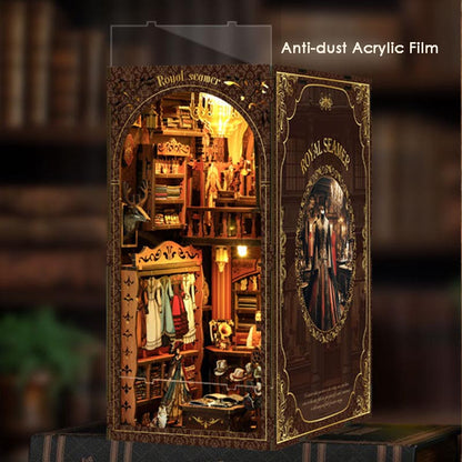 Royal Tailor Shop | DIY Book Nook Miniature House Kit 3D Wooden Model DIY Gift Puzzle