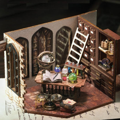 Magic House | DIY Miniature House Kit 3D Wooden Model DIY Gift Puzzle