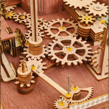 Annecy Castle Merry-Go-Round Circus | DIY Miniature House Kit 3D Wooden Model DIY Gift Puzzle