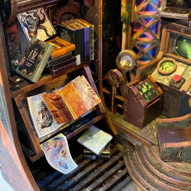 Deep Sea Adventure | DIY Book Nook Miniature House Kit 3D Wooden Model DIY Gift Puzzle