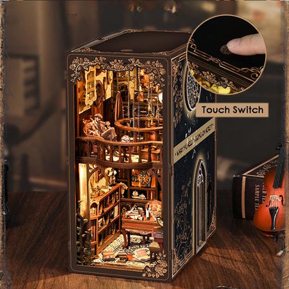 Detective's Study | DIY Book Nook Miniature House Kit 3D Wooden Model DIY Gift Puzzle