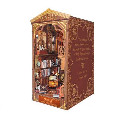 Magic Book House | DIY Book Nook Miniature House Kit 3D Wooden Model DIY Gift Puzzle
