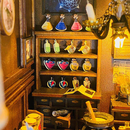 Mira Magic House | DIY Book Nook Miniature House Kit 3D Wooden Model DIY Gift Puzzle