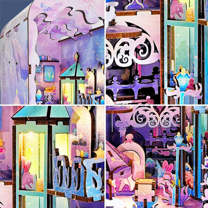Dream Ocean | DIY Book Nook Miniature House Kit 3D Wooden Model DIY Gift Puzzle