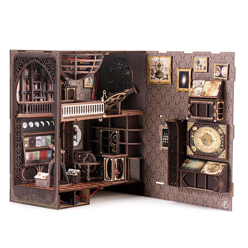 Astronomical Museum | DIY Book Nook Miniature House Kit 3D Wooden Model DIY Gift Puzzle