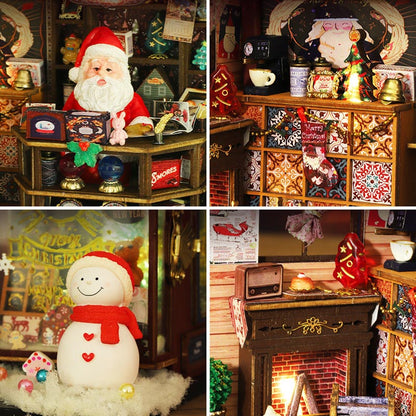 Christmas Wonderland | DIY Miniature House Kit 3D Wooden Model DIY Gift Puzzle