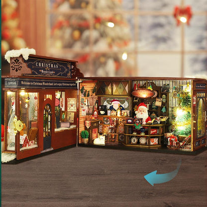Christmas Wonderland | DIY Miniature House Kit 3D Wooden Model DIY Gift Puzzle