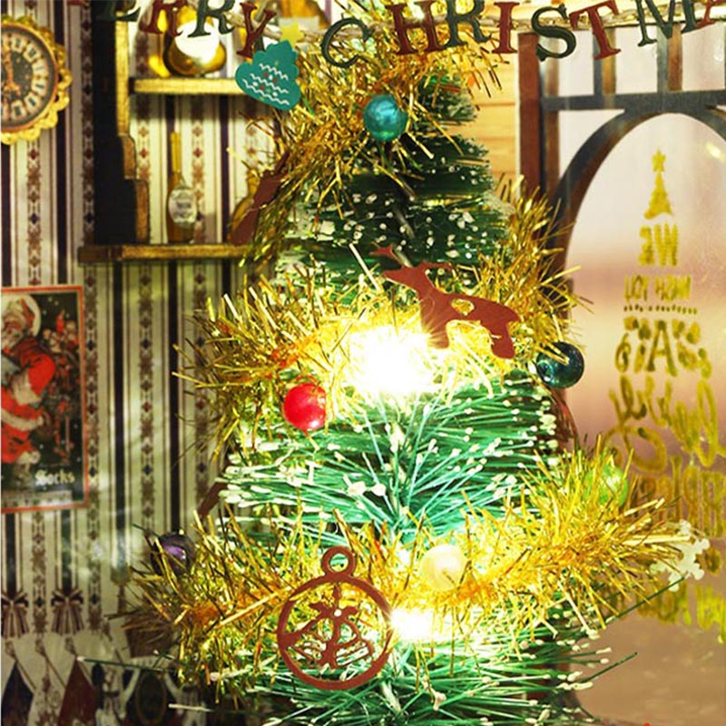 Christmas Wonderland | DIY Miniature House Kit 3D Wooden Model DIY Gift Puzzle