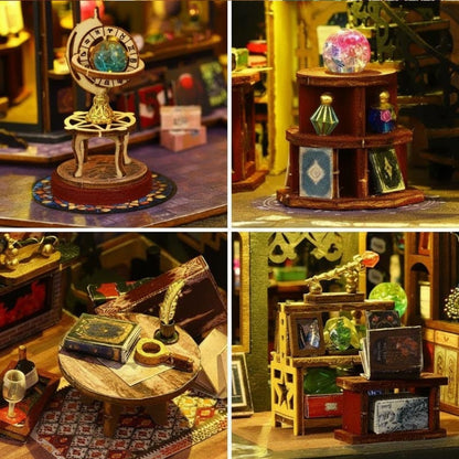 Holo Magic City | DIY Miniature House Kit 3D Wooden Model DIY Gift Puzzle