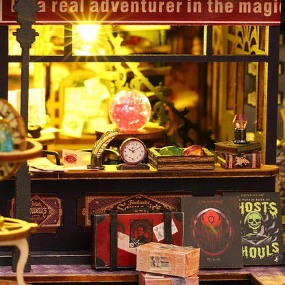 Holo Magic City | DIY Miniature House Kit 3D Wooden Model DIY Gift Puzzle