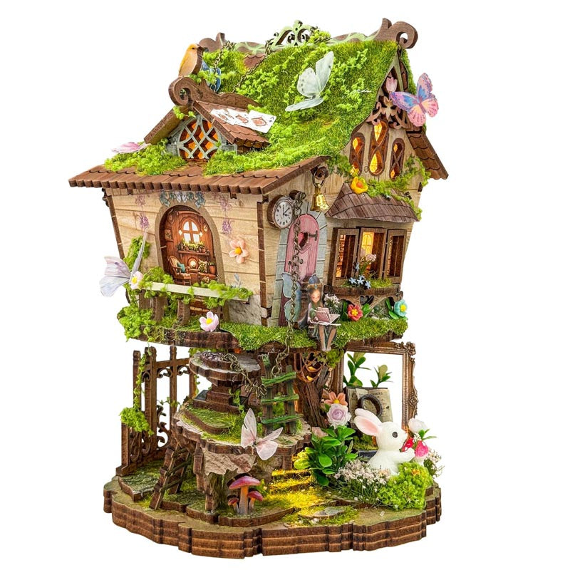 Tree House | DIY Miniature House Kit 3D Wooden Model DIY Gift Puzzle