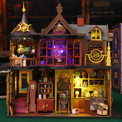 Magic Treasure House | DIY Miniature House Kit 3D Wooden Model DIY Gift Puzzle
