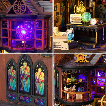 Magic Treasure House | DIY Miniature House Kit 3D Wooden Model DIY Gift Puzzle