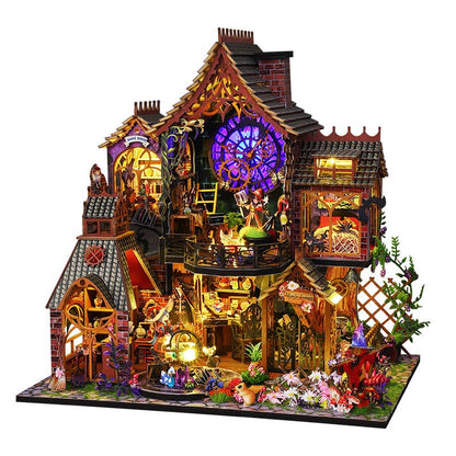 Magic Spirit House | DIY Miniature House Kit 3D Wooden Model DIY Gift Puzzle
