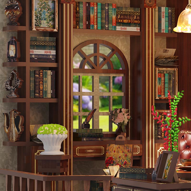 Classic Study Room | DIY Miniature House Kit 3D Wooden Model DIY Gift Puzzle
