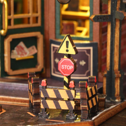 Twilight Book City | DIY Miniature House Kit 3D Wooden Model DIY Gift Puzzle