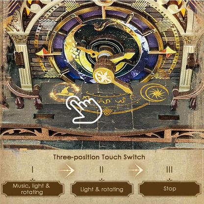 Time Magic Club | DIY Miniature House Kit 3D Wooden Model DIY Gift Puzzle