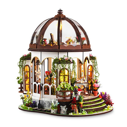 Hanging Garden | DIY Miniature House Kit 3D Wooden Model DIY Gift Puzzle