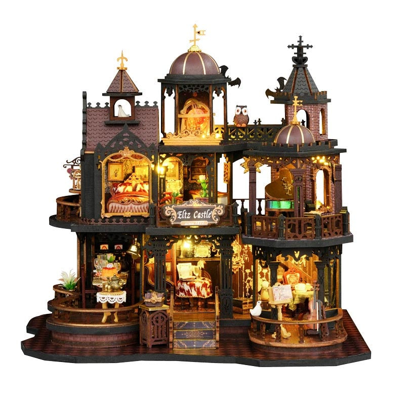 Edinburgh Castle | DIY Miniature House Kit 3D Wooden Model DIY Gift Puzzle