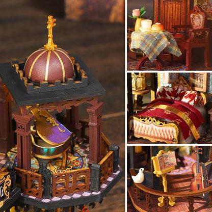 Edinburgh Castle | DIY Miniature House Kit 3D Wooden Model DIY Gift Puzzle