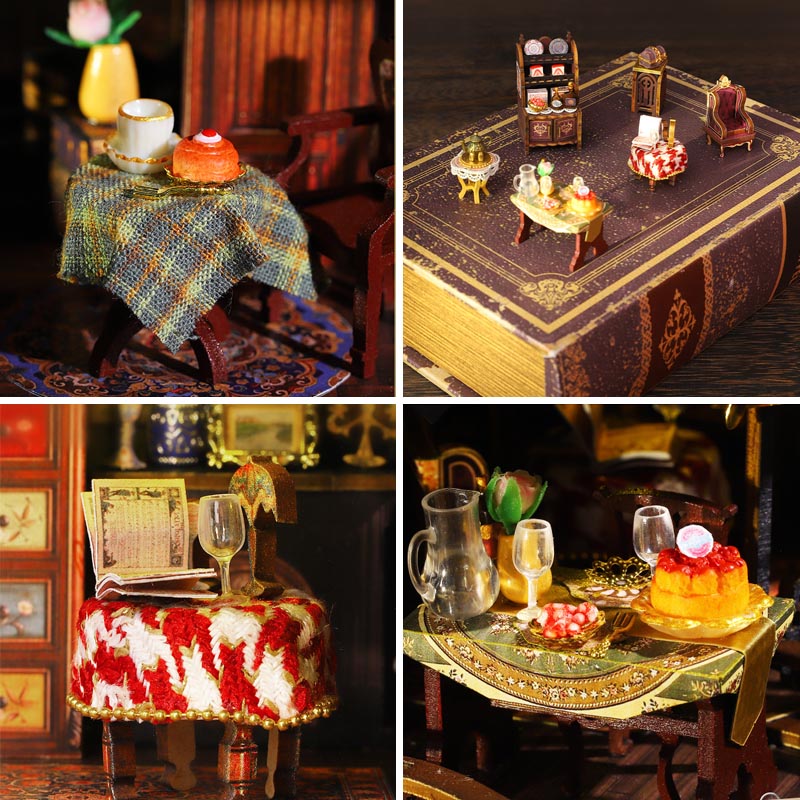Edinburgh Castle | DIY Miniature House Kit 3D Wooden Model DIY Gift Puzzle