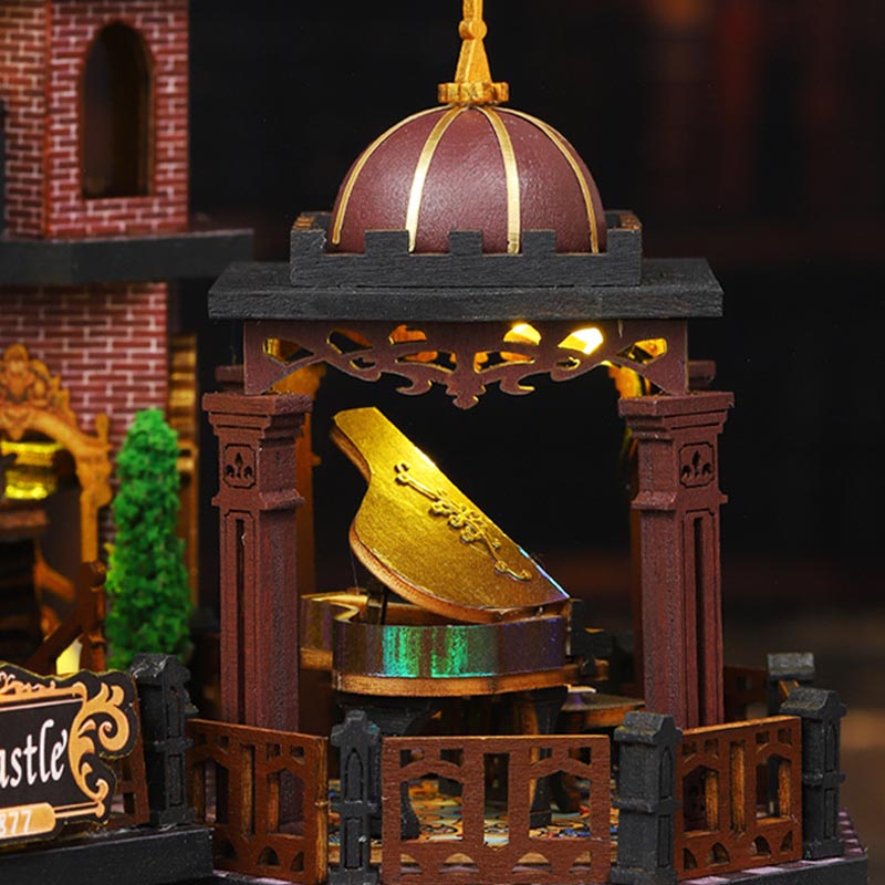Edinburgh Castle | DIY Miniature House Kit 3D Wooden Model DIY Gift Puzzle