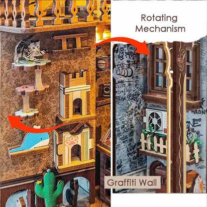 Caramel Dream | DIY Book Nook Miniature House Kit 3D Wooden Model DIY Gift Puzzle
