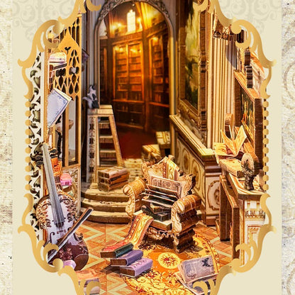 Baroque Dream | DIY Book Nook Miniature House Kit 3D Wooden Model DIY Gift Puzzle