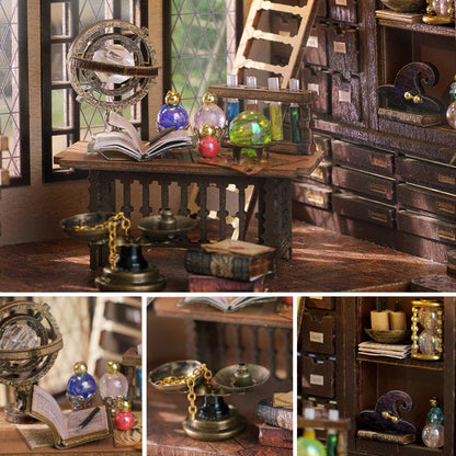Magic House | DIY Miniature House Kit 3D Wooden Model DIY Gift Puzzle