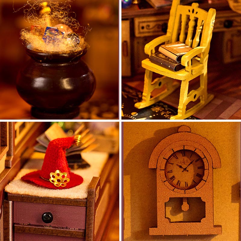 Merchant's Traveling Wagon | DIY Miniature House Kit 3D Wooden Model DIY Gift Puzzle
