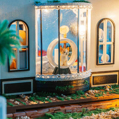 Pet Club Pet Shop | DIY Miniature House Kit 3D Wooden Model DIY Gift Puzzle