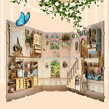 Countryside Dairy | DIY Book Nook Miniature House Kit 3D Wooden Model DIY Gift Puzzle