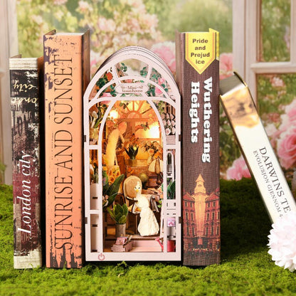 Greenhouse | DIY Book Nook Miniature House Kit 3D Wooden Model DIY Gift Puzzle