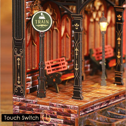 Zero Platform | DIY Book Nook Miniature House Kit 3D Wooden Model DIY Gift Puzzle