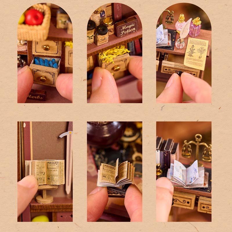 Merchant's Traveling Wagon | DIY Miniature House Kit 3D Wooden Model DIY Gift Puzzle