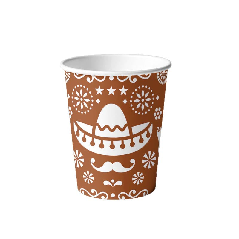 Mexican Fiesta 9oz Cup 50Pcs