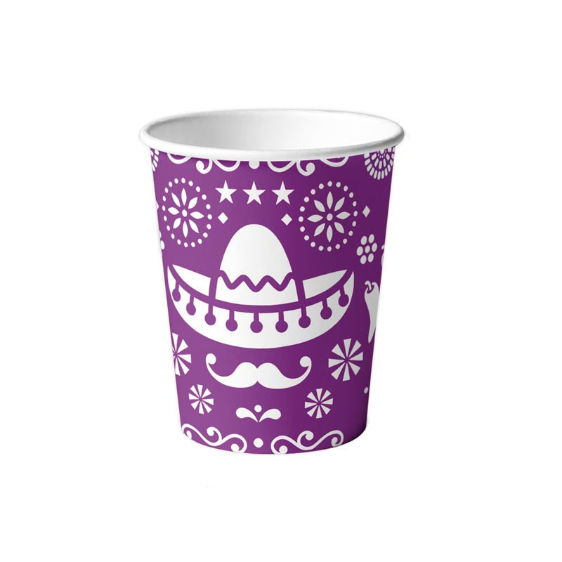 Mexican Fiesta 9oz Cup 50Pcs