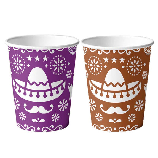 Mexican Fiesta 9oz Cup 50Pcs
