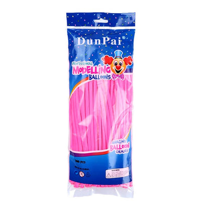 Matte Colored 260 Long 1.8g High Quality Thicken Latex Balloons Twisting Balloon for Animals Modeling 100Pcs