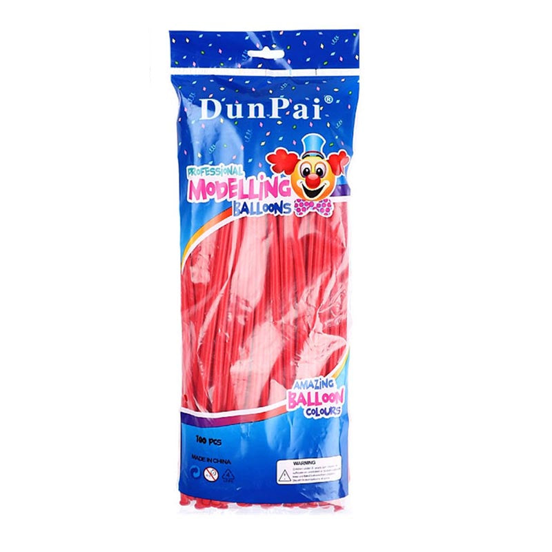 Matte Colored 260 Long 1.8g High Quality Thicken Latex Balloons Twisting Balloon for Animals Modeling 100Pcs