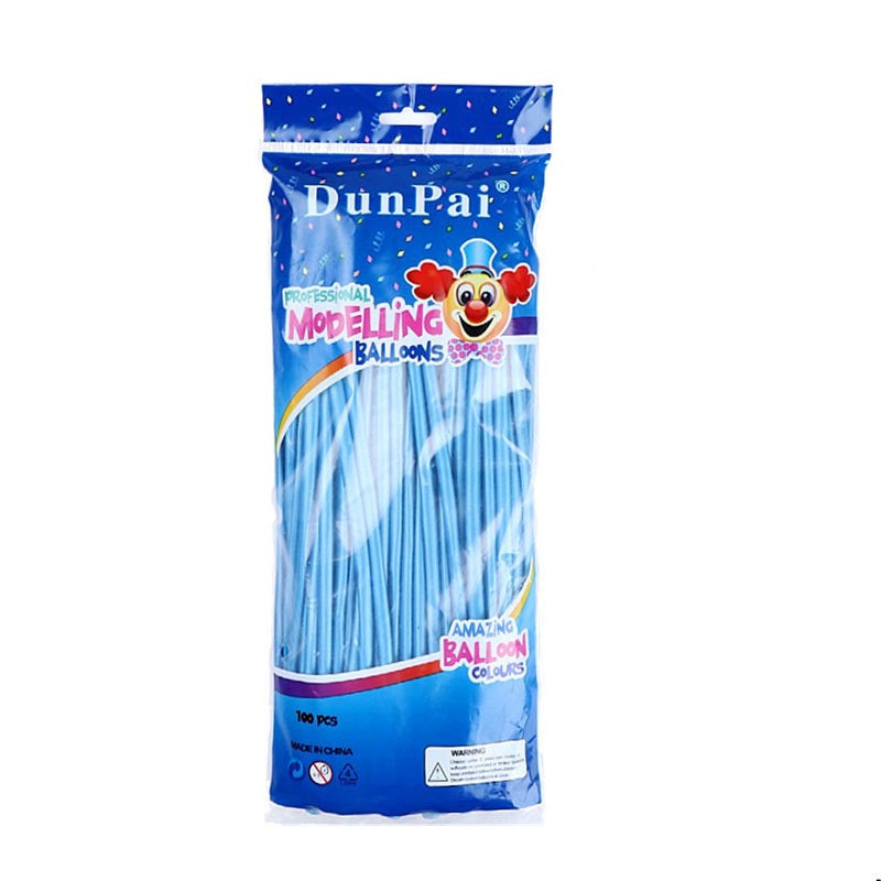 Metallic Colored 260 Long 1.8g High Quality Thicken Latex Balloons Twisting Balloon for Animals Modeling 100Pcs