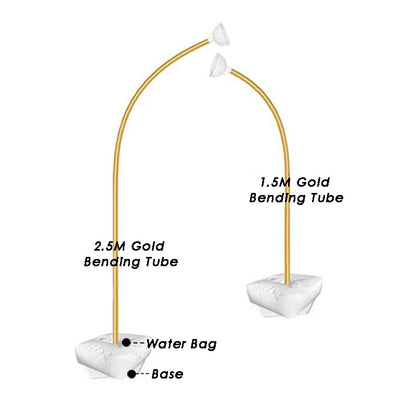 Free Bending Balloon Arch Stand Kit 1.5m+2.5m