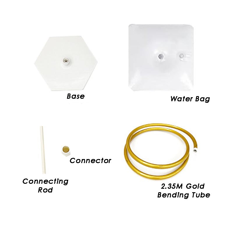 Free Bending Balloon Arch Stand Kit 2.35m Single